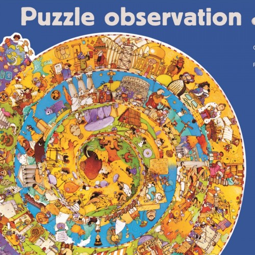 Puzzle observatie evolutie djeco