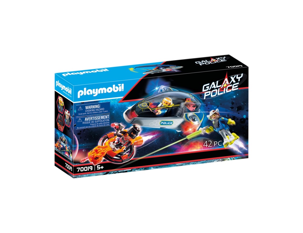 Planorul politiei galactice playmobil galaxy police