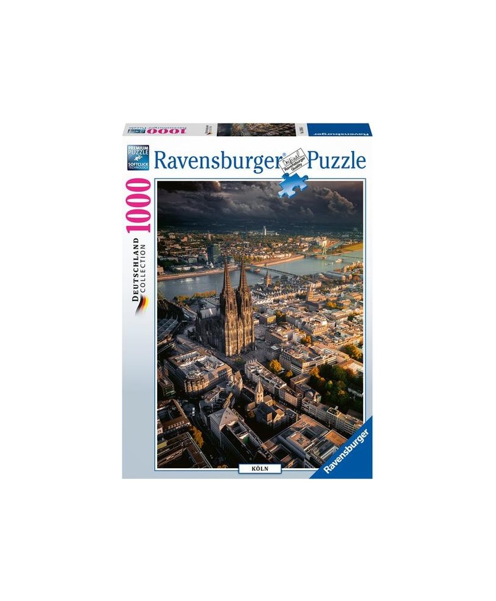 Puzzle copii si adulti domul din koln 1000 piese ravensburger