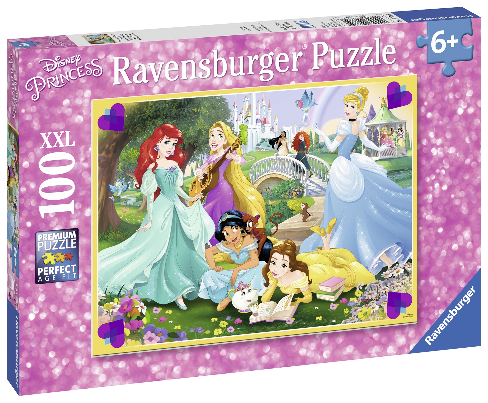 Puzzle printesele disney 100 piese ravensburger