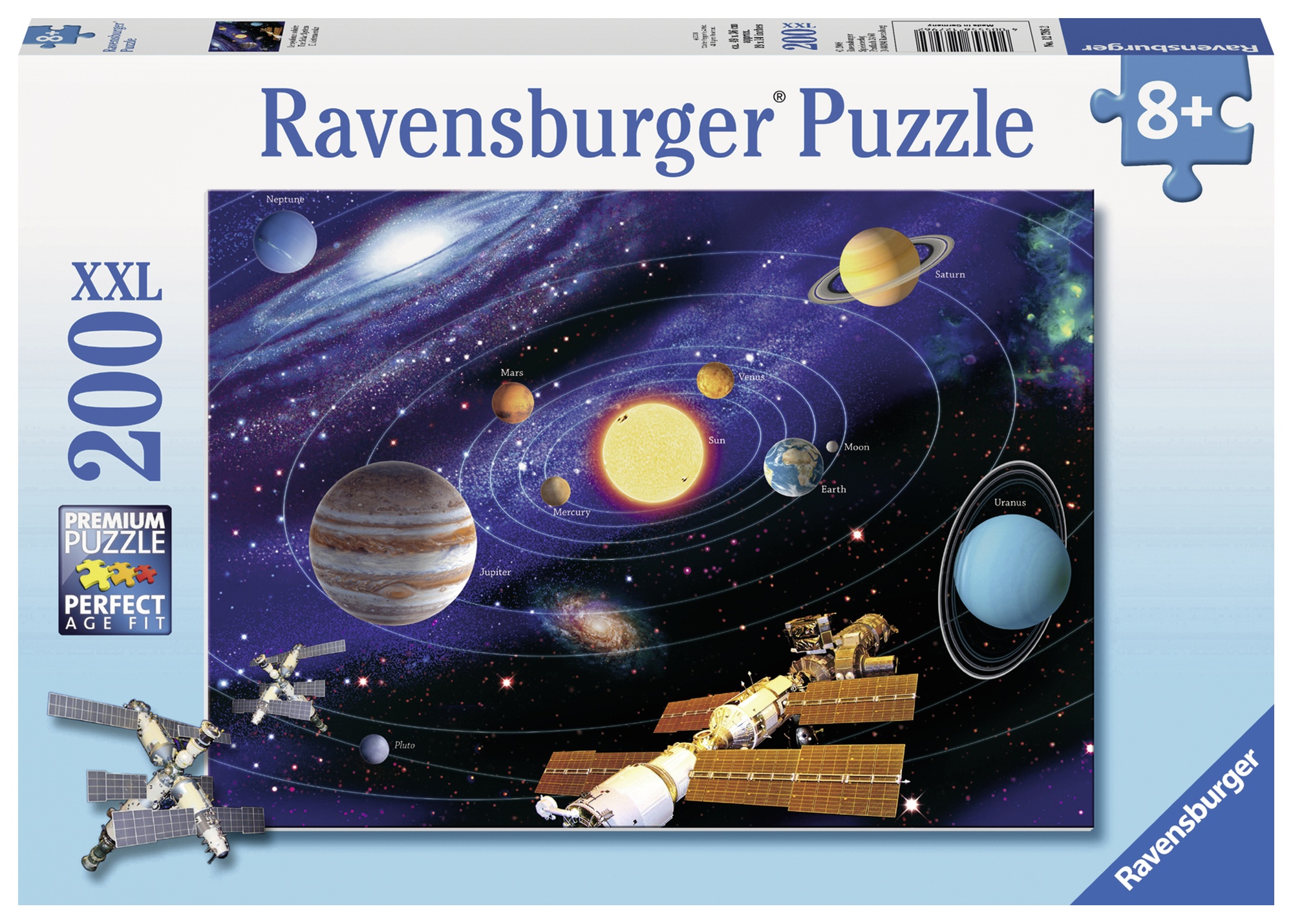 Puzzle sistemul solar 200 piese ravensburger
