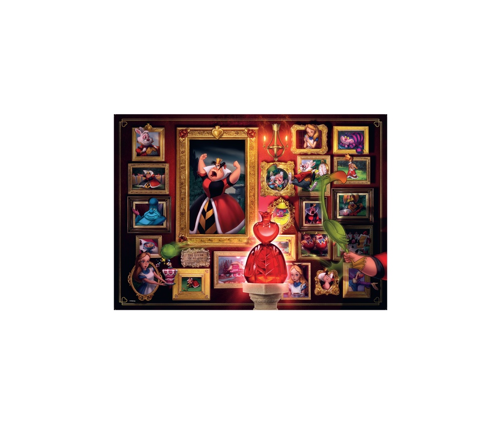 Puzzle copii si adulti villainous 1000 piese ravensburger