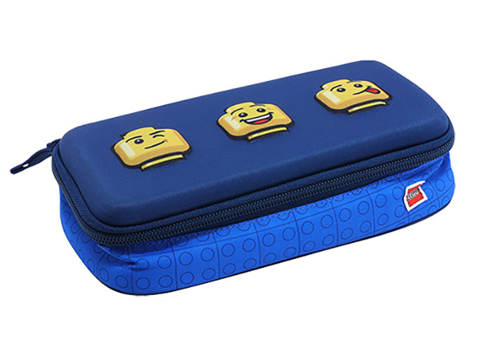 Penar neechipat 3d lego faces albastru