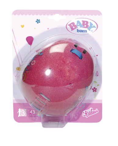 Baby born casca bicicleta 43 cm zapf