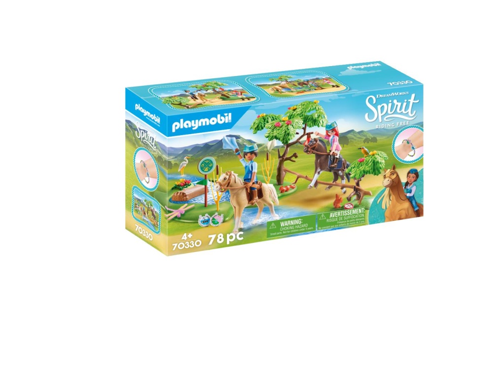Calareti la rau playmobil spirit