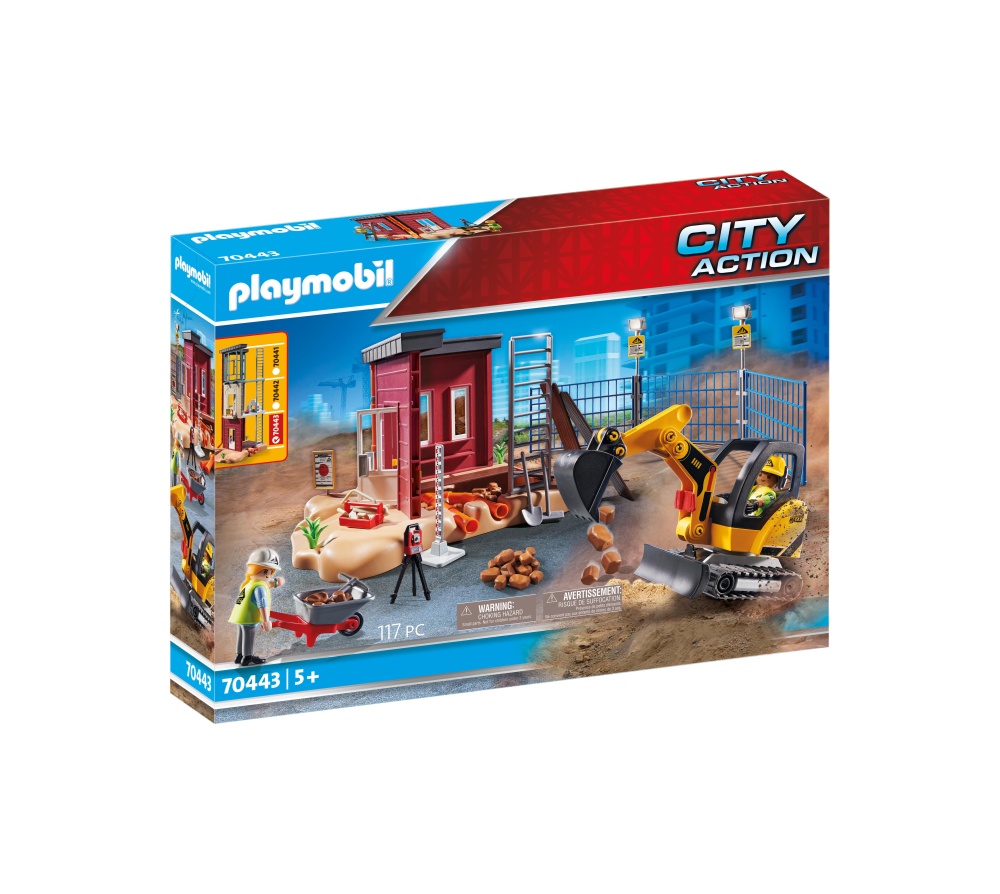 Excavator mic playmobil city action