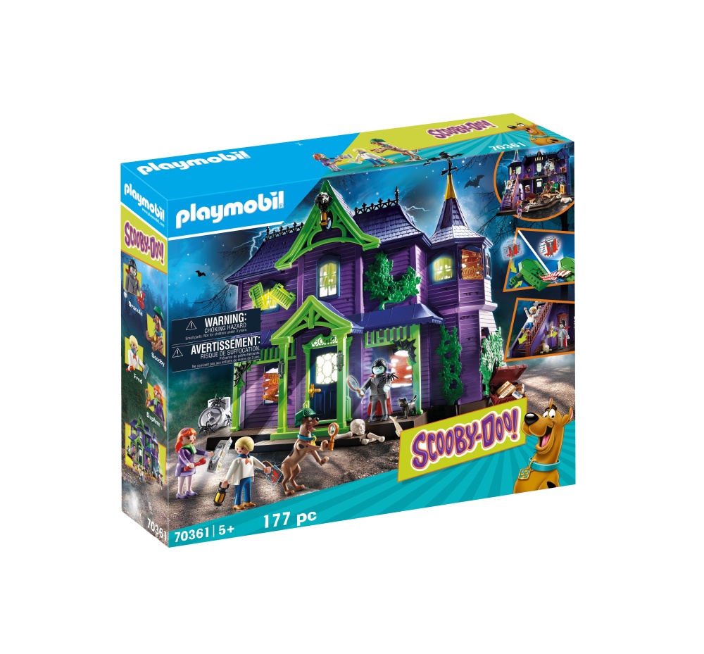 Casa misterelor playmobil scooby doo