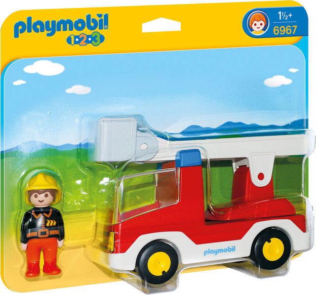 Camion cu pompier playmobil 1.2.3