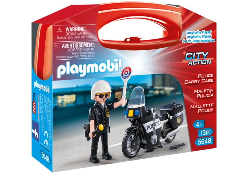 Set portabil politie playmobil city action