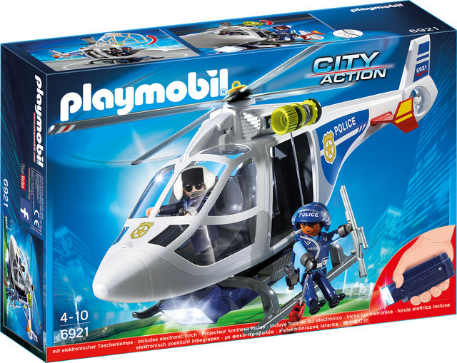 Elicopter de Politie cu led Playmobil City Action