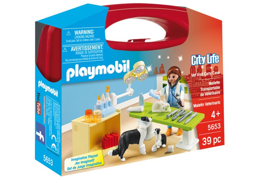 In vizita la veterinar playmobil city life