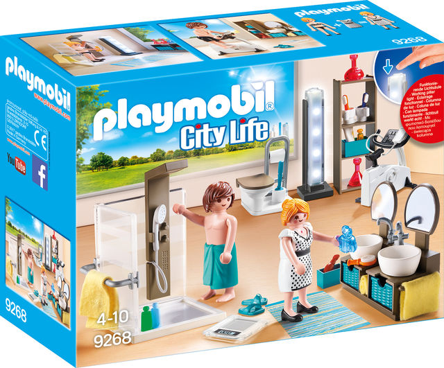 Baie din casa moderna playmobil city life