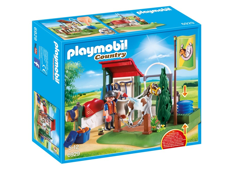 Statie de ingrijire Cai Playmobil Country