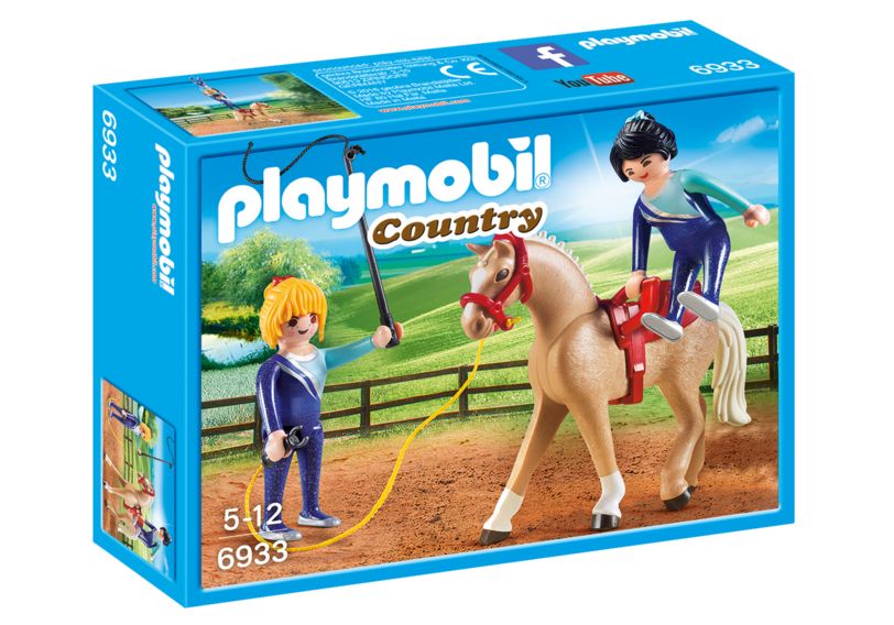 Lectie de calarie playmobil country