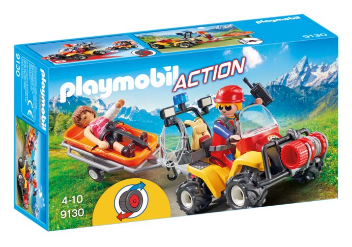 Salvatori montani cu targa playmobil action