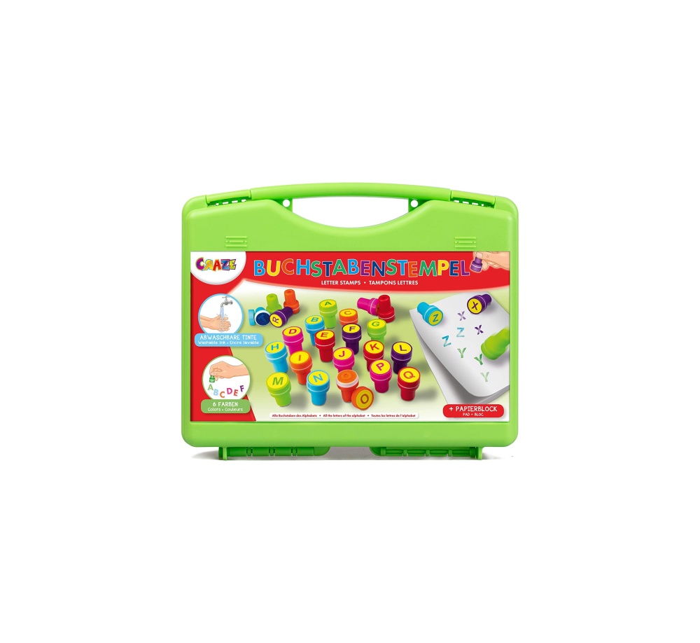 Set stampile alfabet craze