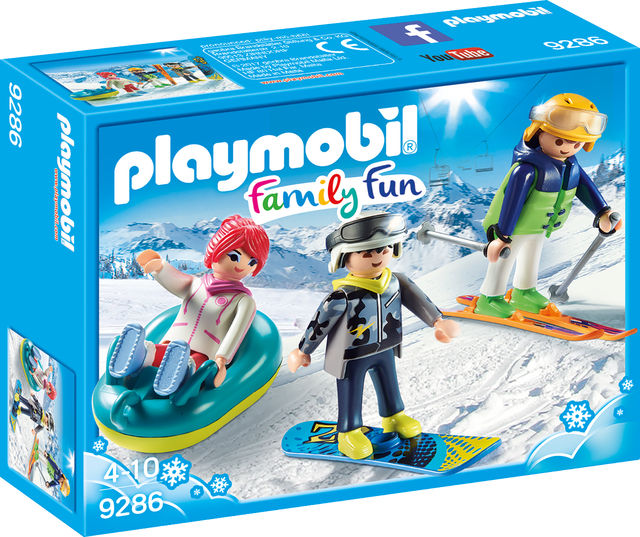 Iarna pe partie playmobil family fun