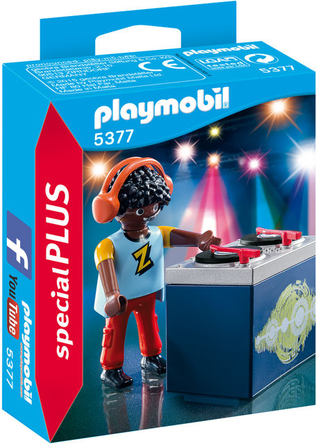 Figurina dj-ul playmobil