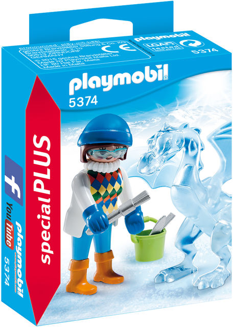 Sculptor de gheata playmobil
