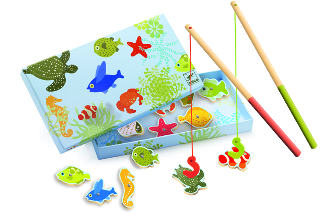 Joc de pescuit magnetic pesti tropicali djeco