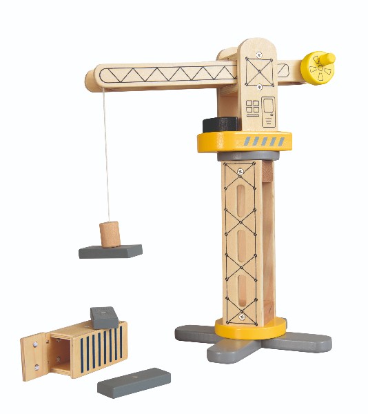 Macara din lemn egmont toys
