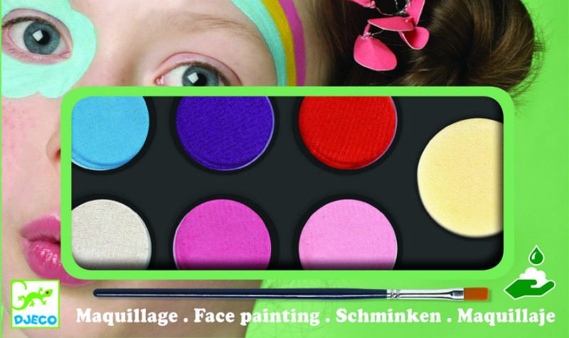 Culori make-up non alergice pastel djeco