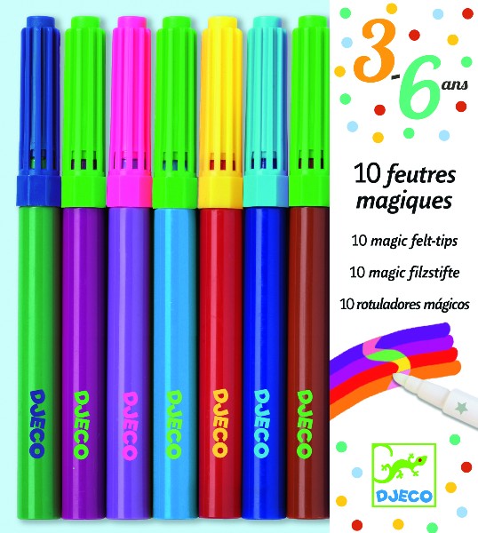 Carioci magice de colorat djeco