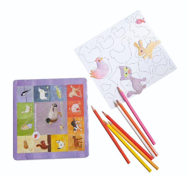 Set desen piese magnetice animale