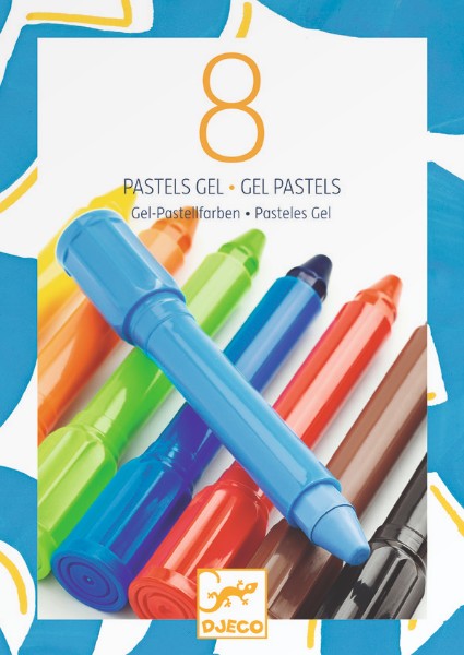 Culori gel 8 nuante djeco