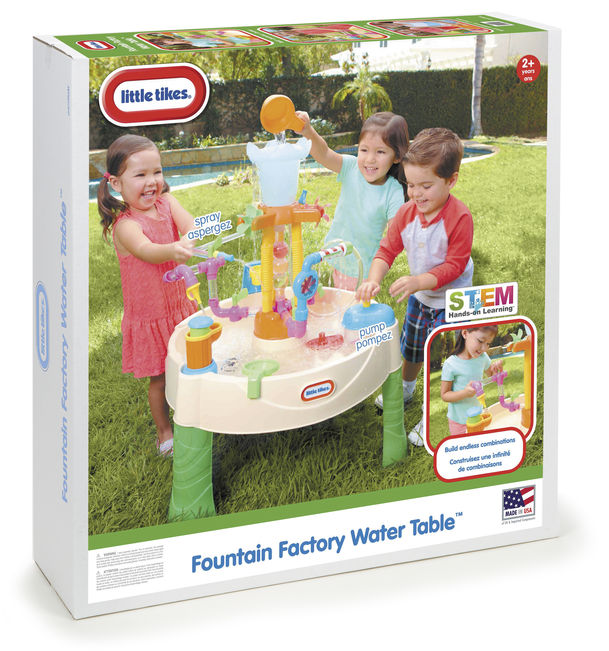 Masuta de joaca cu fantana little tikes