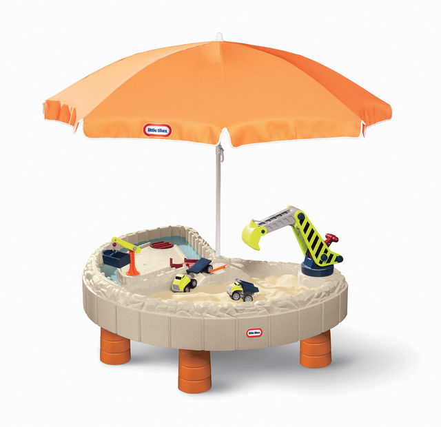 Masuta pentru nisip si apa cu utilaje little tikes