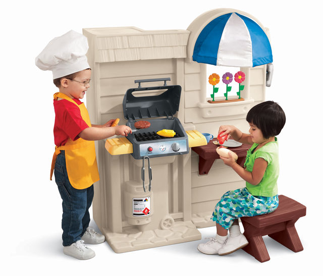 Bucatarie cu gratar little tikes
