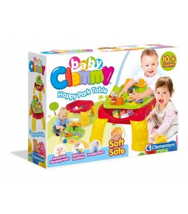 Masa de joaca cu cuburi clementoni