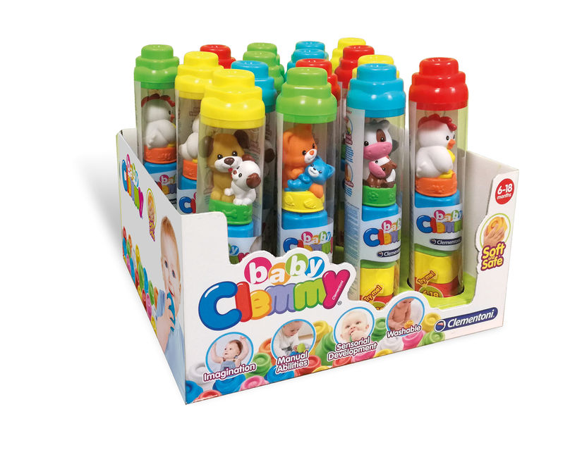 Cuburi si animalute clementoni