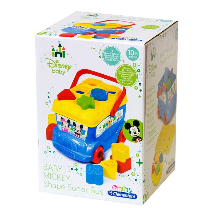 Autobuz de sortat forme mickey clementoni