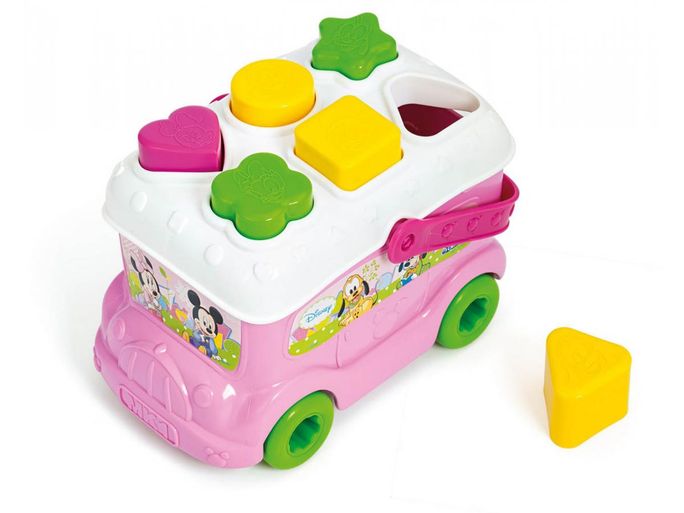 Autobuz de sortat forme minnie mouse clementoni