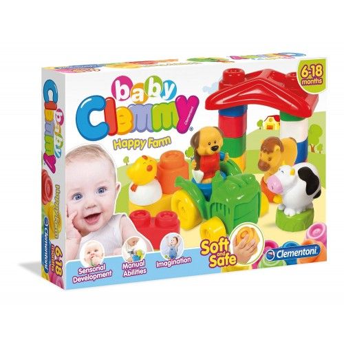 Ferma vesela cu cuburi clementoni