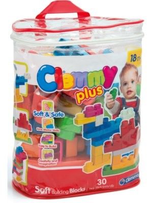 Plasa cu 30 cuburi clementoni