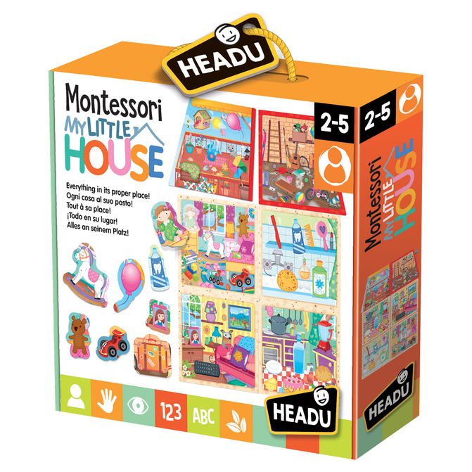 Joc creativ montessori casuta mea headu