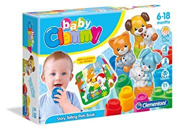 Set joaca si carticica cu animalute clementoni