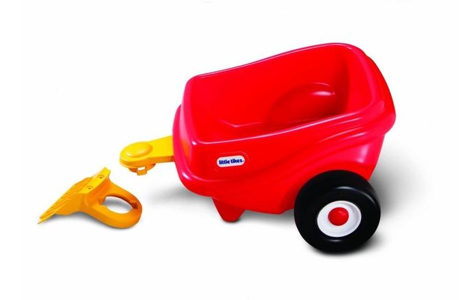 Remorca rosie pentru Cozy Little Tikes