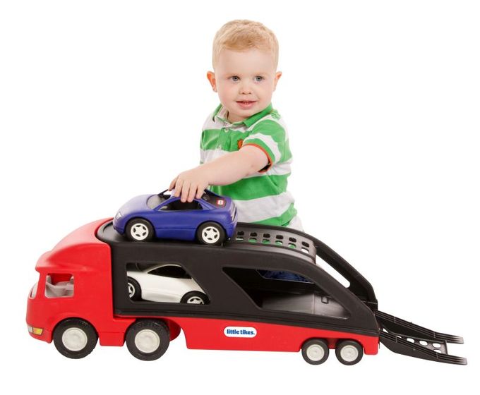 Transportor masini rosu little tikes