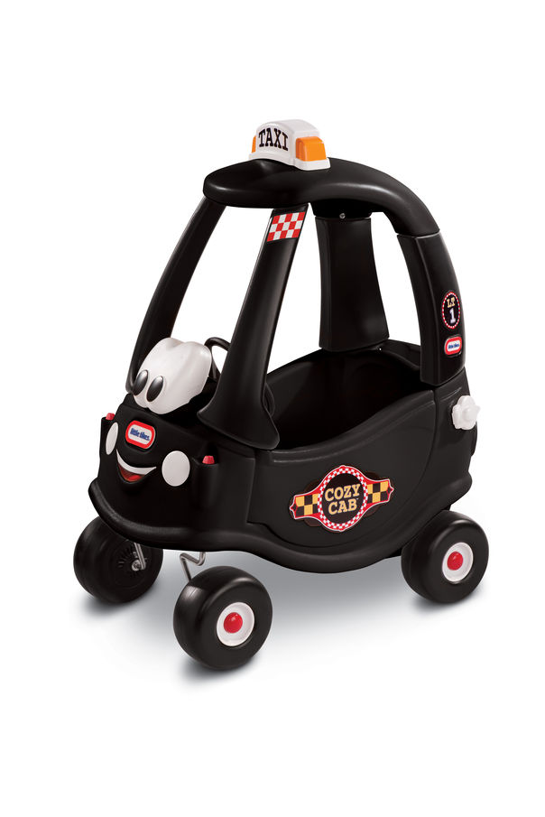 Masinuta neagra taxi cozy coupe little tikes