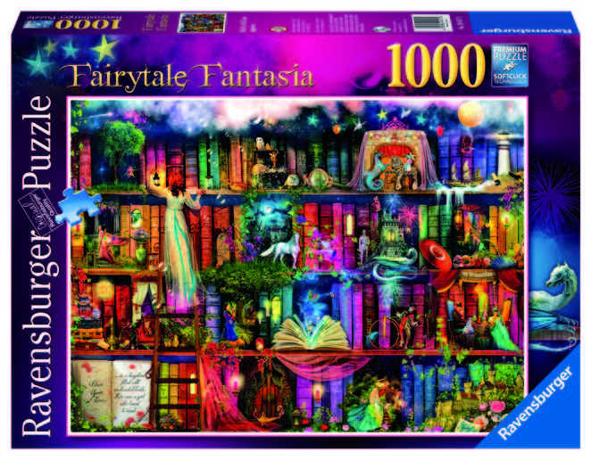 Puzzle copii si adulti basm 1000 piese ravensburger