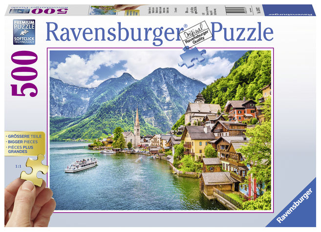 Puzzle hallstatt austria 500 piese ravensburger