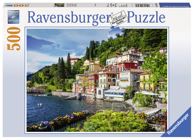 Puzzle lacul Como 500 piese Ravensburger