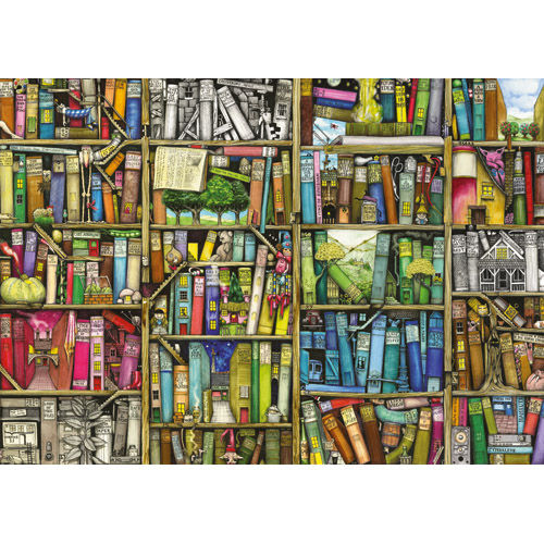 Puzzle adulti libraria bizara 1000 piese ravensburger