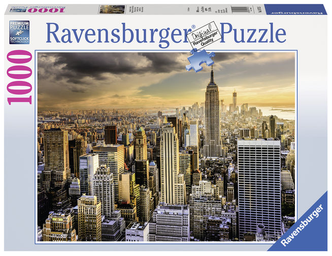 Puzzle copii si adulti New York 1000 piese Ravensburger