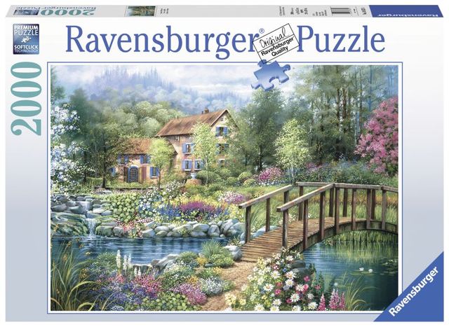 Puzzle adulti Casa de vara 2000 piese Ravensburger