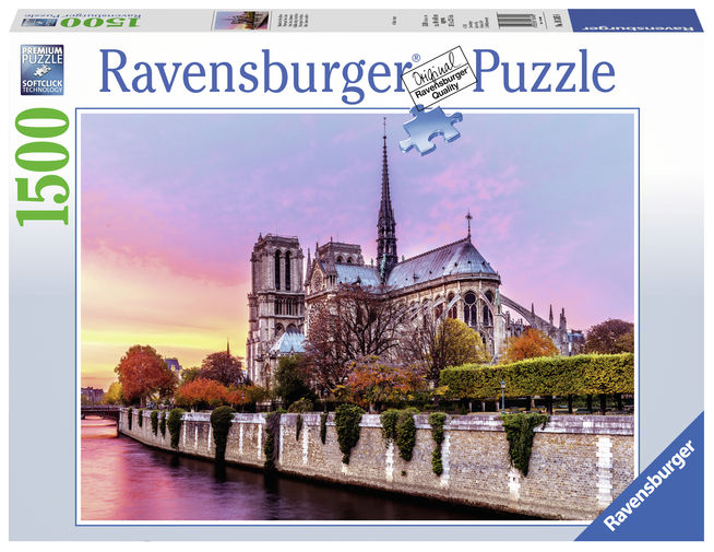 Puzzle adulti notre dame 1500 piese ravensburger